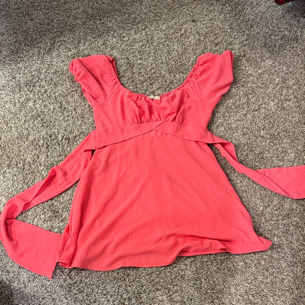 Altar'd State Coral Mini Dress